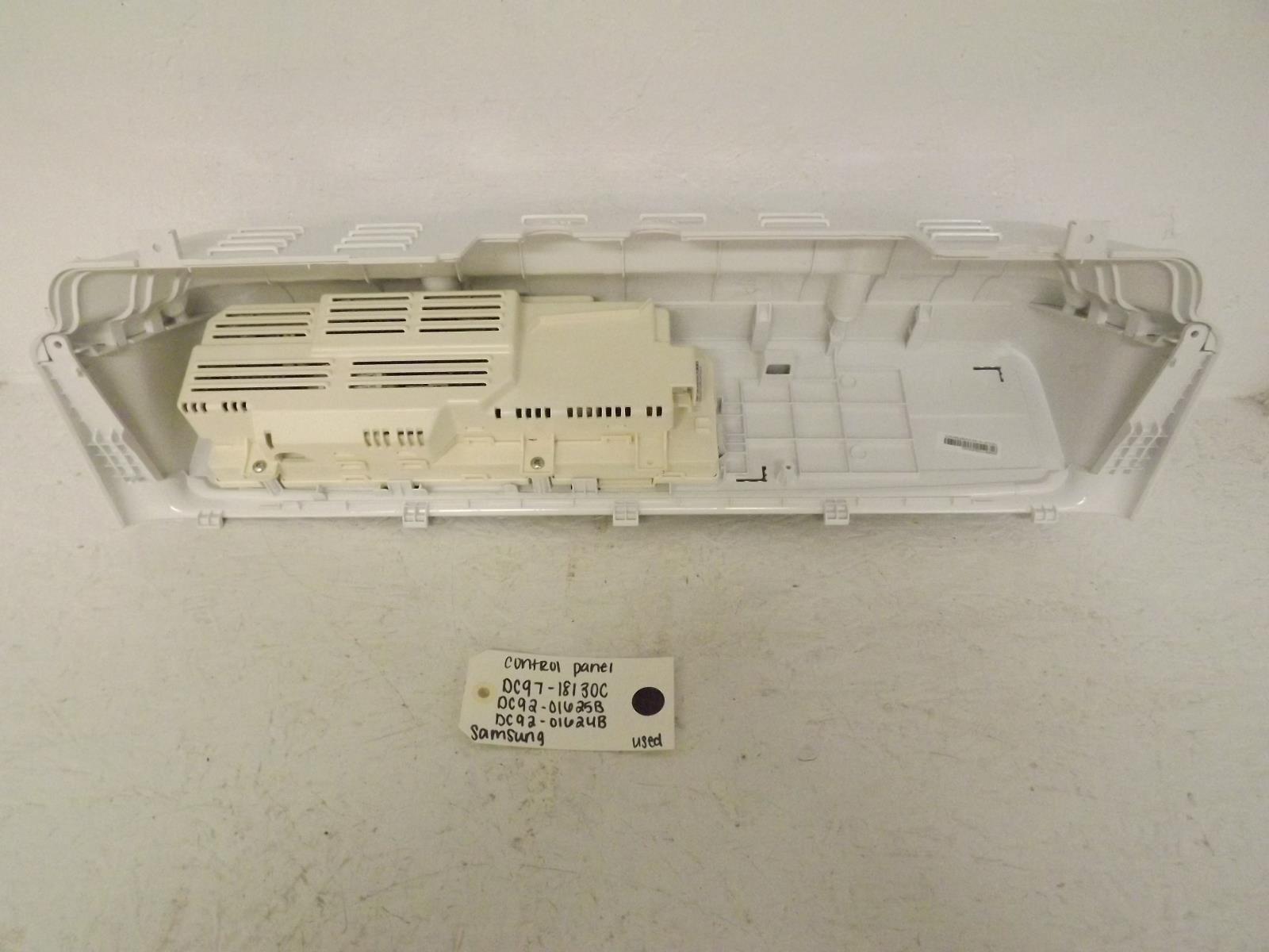 Samsung Washer DC97-18130C DC92-01625B DC92-01624B Control Panel Used Samsung Washer DC97-18130C DC92-01625B DC92-01624B Control Panel Used
